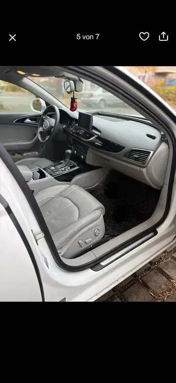 Używany Audi A6 S-Line 310 KM (228 kW) 2014 Biały Sedan/Limuzyna