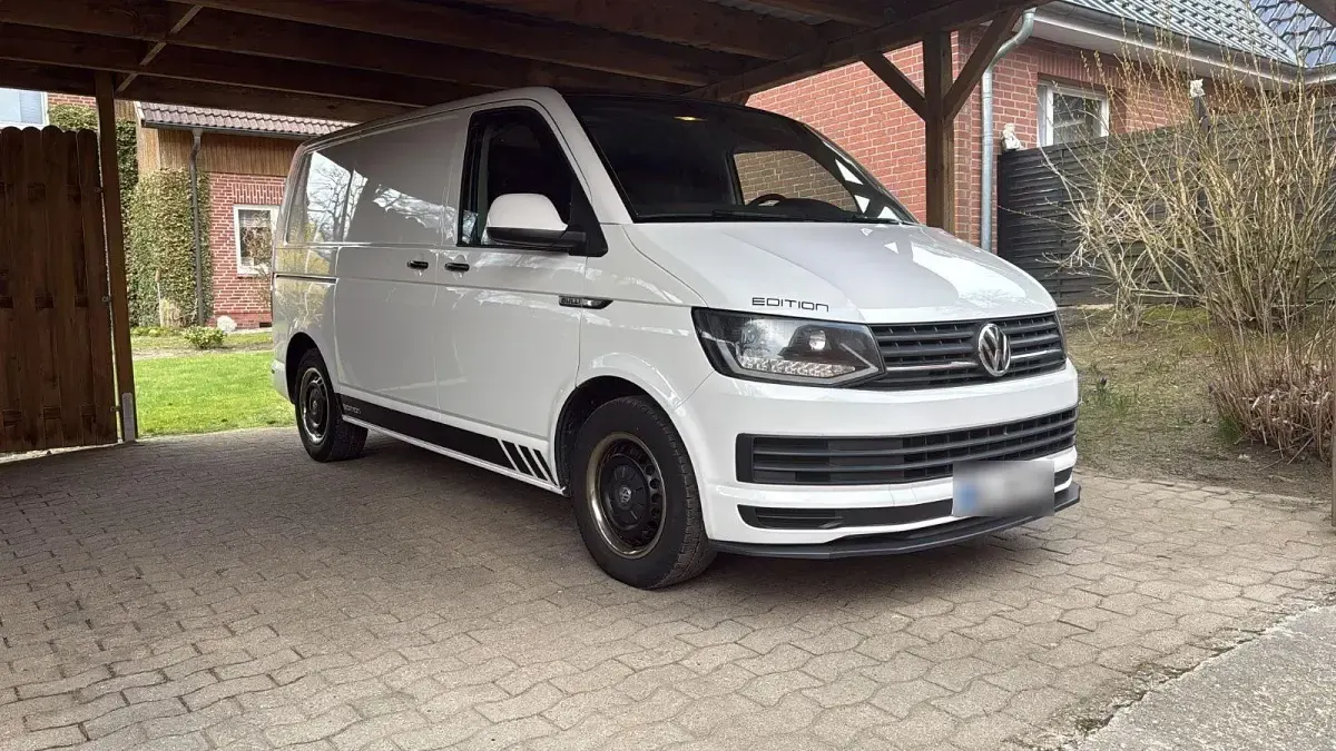 Usata VW Transporter 150 CV (110 kW) 2017 Bianco Furgone