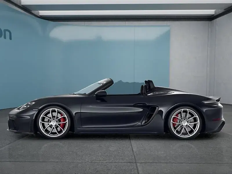 Gebraucht Porsche Boxster Spyder 420 PS (308 kW) 2021 Schwarz Cabrio