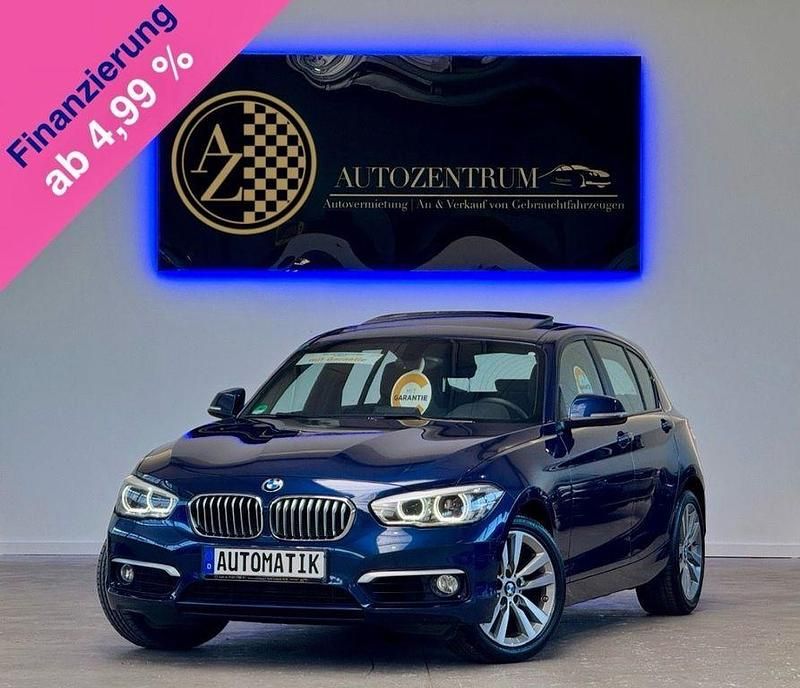 Blau Gebraucht 2016 BMW 120 Urban Line Kleinwagen | 16.990 € (Etwas zu teuer) - Bild 1/4