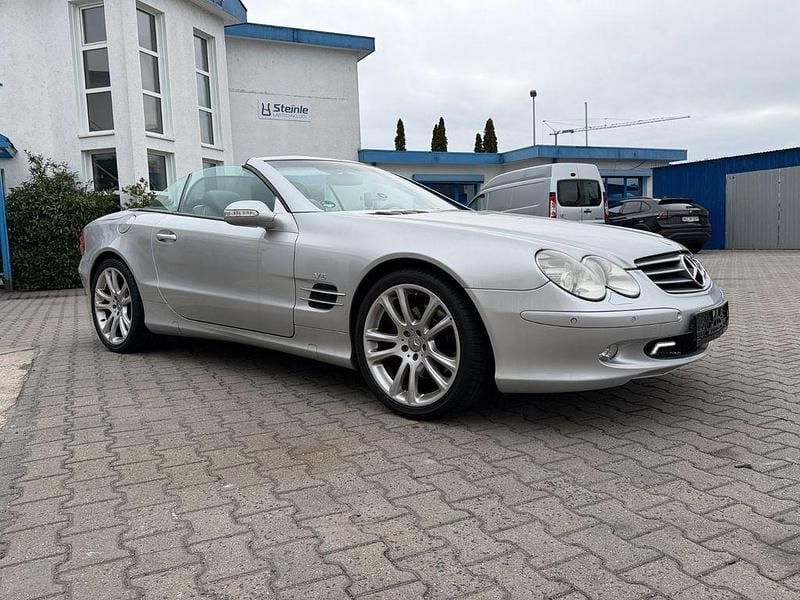 Gebraucht Mercedes SL500 306 PS (225 kW) 2002 Silber Cabrio