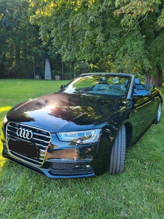 Schwarz Gebraucht 2016 Audi A5 Cabriolet Design Cabrio | 21.300 € (Guter Preis) - Bild 1/4