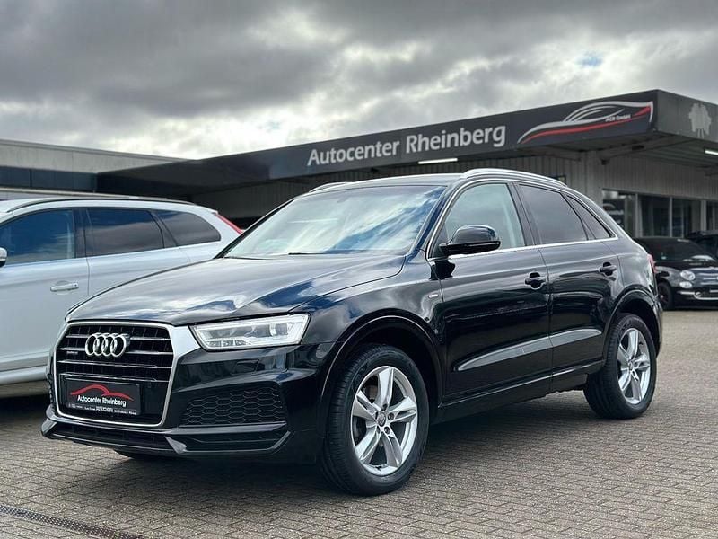 Mythosschwarz metallic Gebraucht 2016 Audi Q3 S-Line SUV | 15.999 € (Fairer Preis) - Bild 1/4