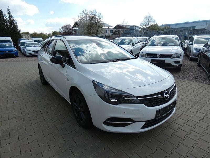Gebraucht Opel Astra Edition 122 PS (89 kW) 2021 Weiß Kombi
