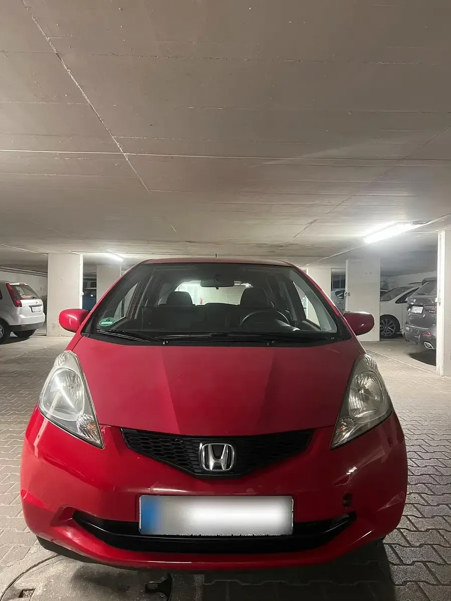 Gebraucht Honda Jazz 90 PS (66 kW) 2009 Rot Kleinwagen