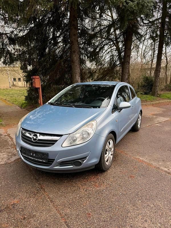 Blau Gebraucht 2008 Opel Corsa Kleinwagen | 1.300 € (Guter Preis) - Bild 1/4