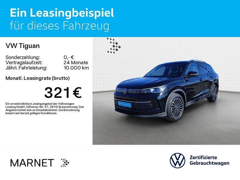 Gebraucht VW Tiguan Goal 150 PS (110 kW) 2025 Grenadillschwarz metallic SUV