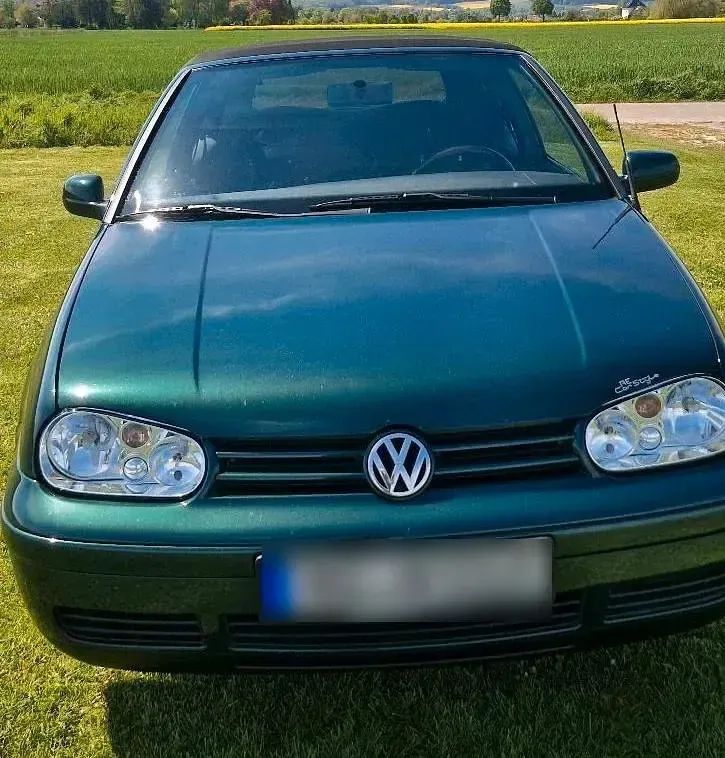 Gebraucht VW Golf Cabriolet 75 PS (55 kW) 1998 Grün Cabrio