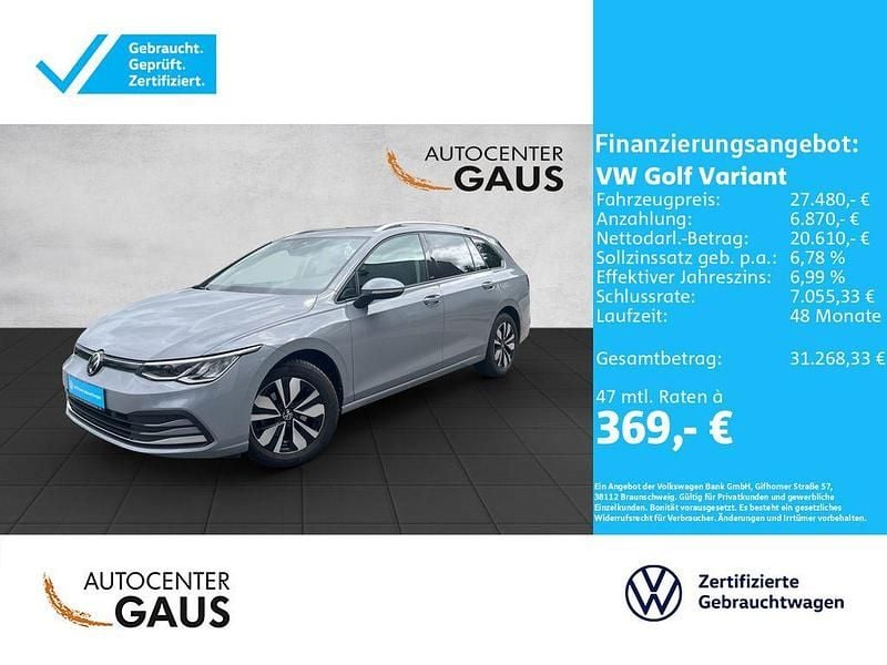 Grau Gebraucht 2024 VW Golf VIII Move Kombi | 27.480 € (Etwas zu teuer) - Bild 1/4
