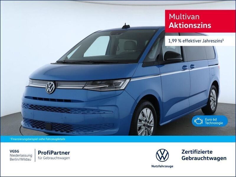 Blau Gebraucht 2022 VW Multivan Style Van / Kleinbus | 55.990 € (Fairer Preis) - Bild 1/4