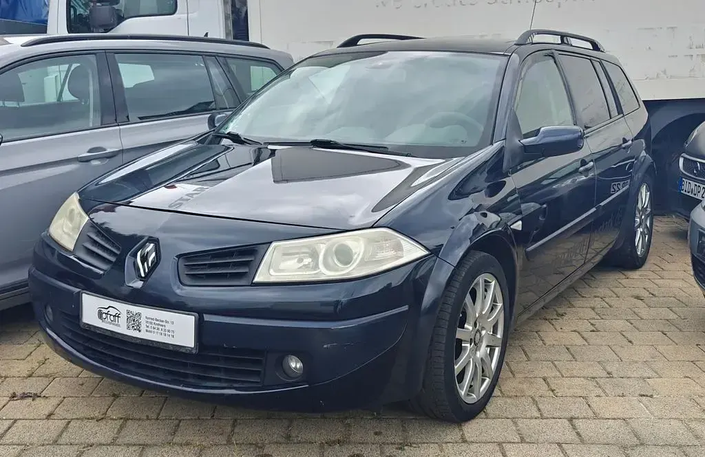 Gebraucht Renault Mégane II 111 PS (81 kW) 2007 Blau Limousine