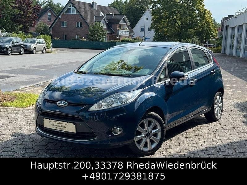 Blau Gebraucht 2010 Ford Fiesta Ghia Kleinwagen | 2.999 € (Fairer Preis) - Bild 1/4