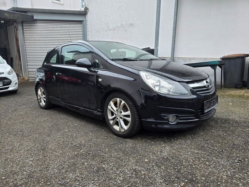 Schwarz Gebraucht 2008 Opel Corsa Limousine | 5.500 € (Fairer Preis) - Bild 1/4
