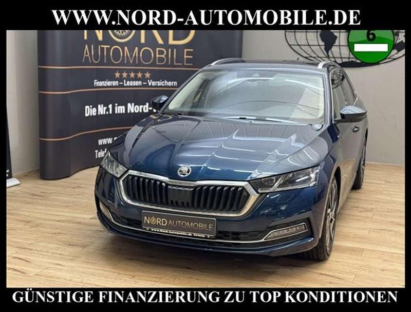 Lavablau metallic (metallic) Gebraucht 2021 Skoda Octavia Style Kombi | 19.990 € (Guter Preis) - Bild 1/2