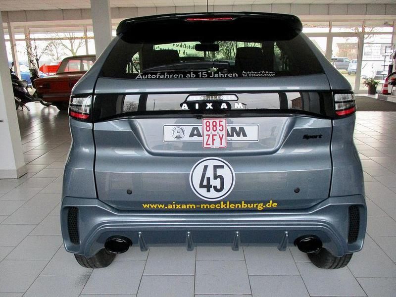 Neu Aixam Coupe Sport 2025 Grau Coupé