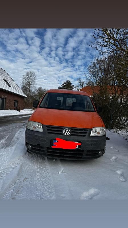 Usata VW Caddy 135 CV (99 kW) 2004 Arancione Monovolume