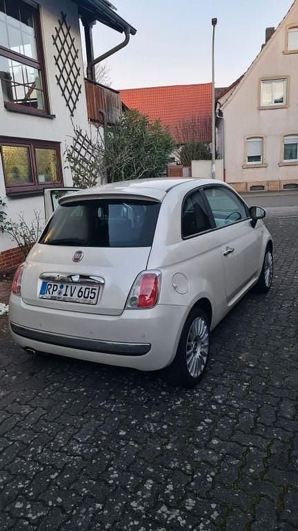 Gebraucht Fiat 500 Lounge 101 PS (74 kW) 2010 Beige Kleinwagen