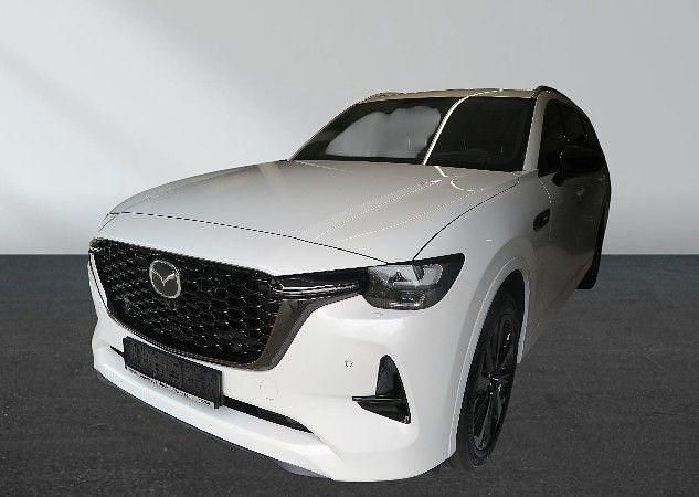 Rhodium white metallic Gebraucht 2024 Mazda CX-80 Homura-Line SUV | 55.990 € (Teuer) - Bild 1/4