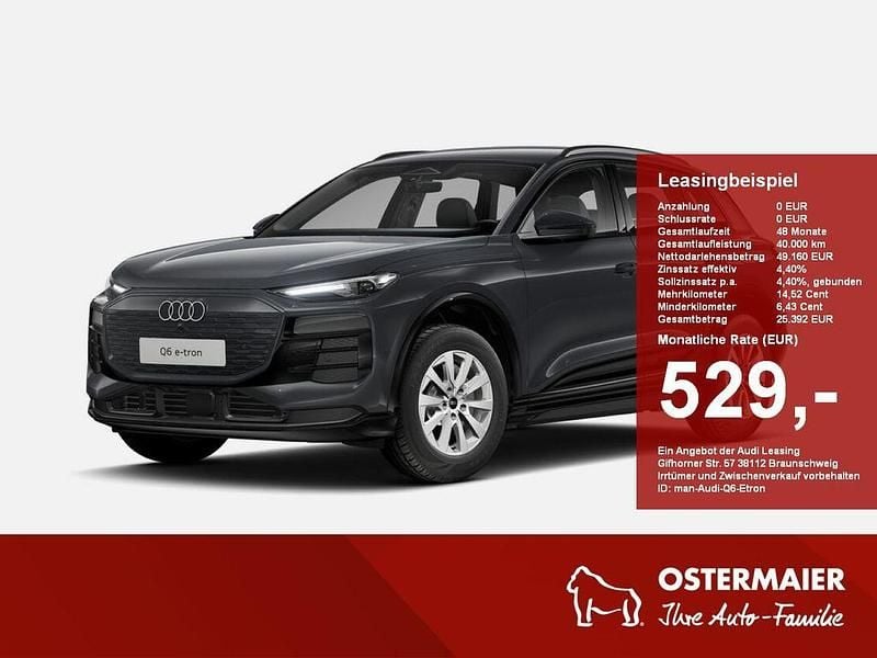 Grau Neu 2025 Audi Q6 e-tron Ambiente SUV | 48.890 € (Superpreis) - Bild 1/4