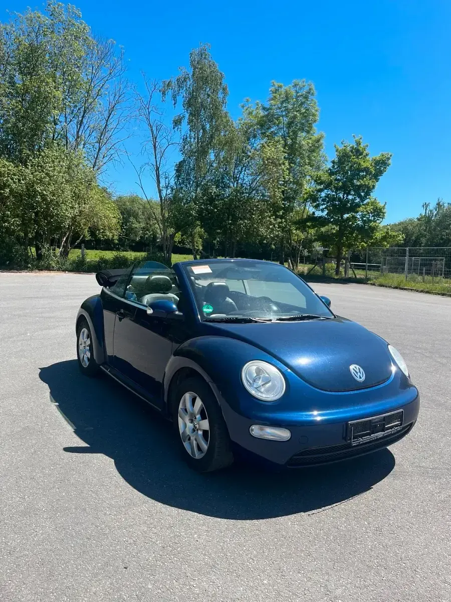 Gebraucht VW New Beetle 115 PS (84 kW) 2003 Blau Kleinwagen