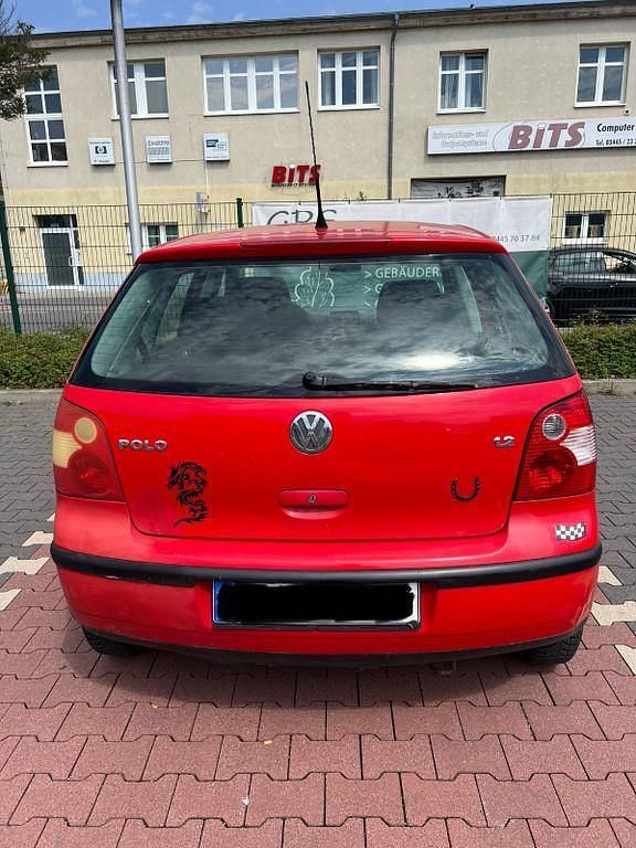 Rot Gebraucht 2002 VW Polo Limousine | 600 € (Superpreis) - Bild 1/4