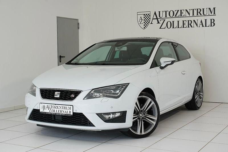 Nevada weiss metallic Gebraucht 2014 Seat Leon SC FR Kleinwagen | 13.990 € (Etwas zu teuer) - Bild 1/4
