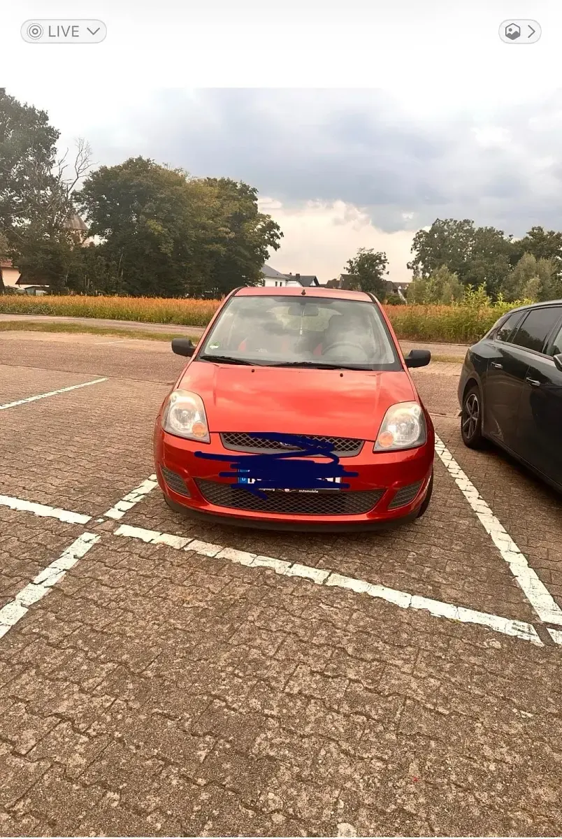 Gebraucht Ford Fiesta 2007 Rot Kleinwagen