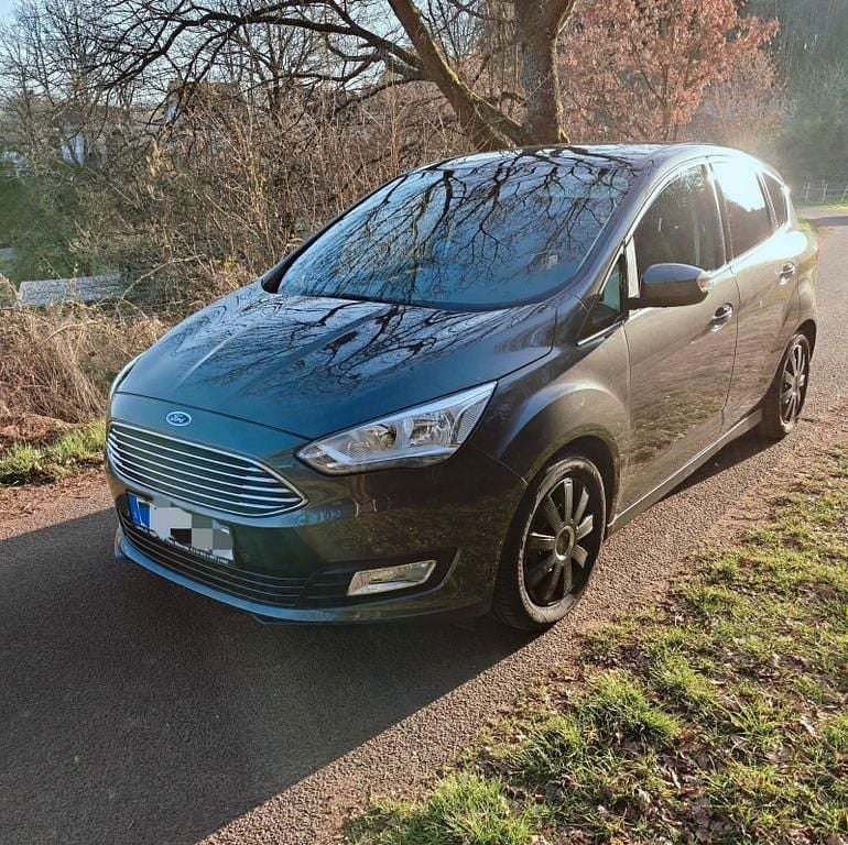 Gebraucht Ford C-MAX Titanium 150 PS (110 kW) 2015 Grau Van / Kleinbus