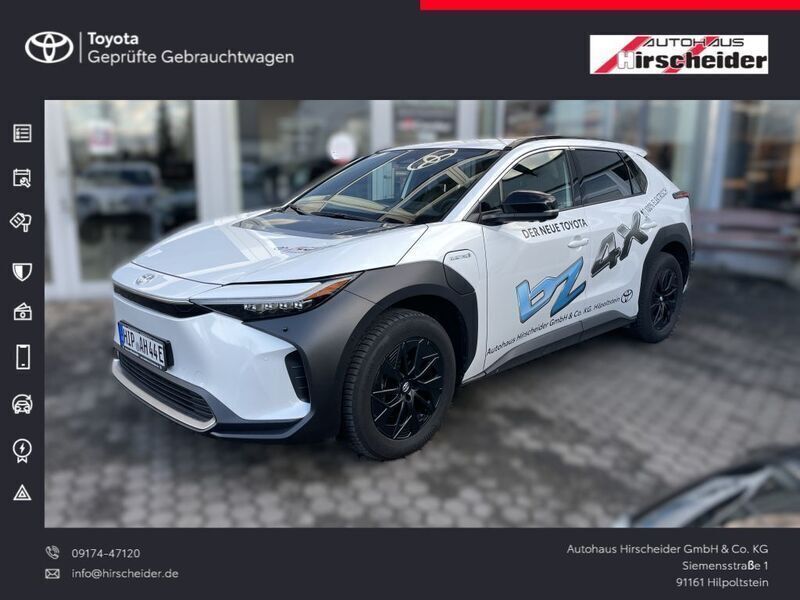 Weiß Gebraucht 2023 Toyota bZ4X Comfort SUV | 37.990 € (Teuer) - Bild 1/4