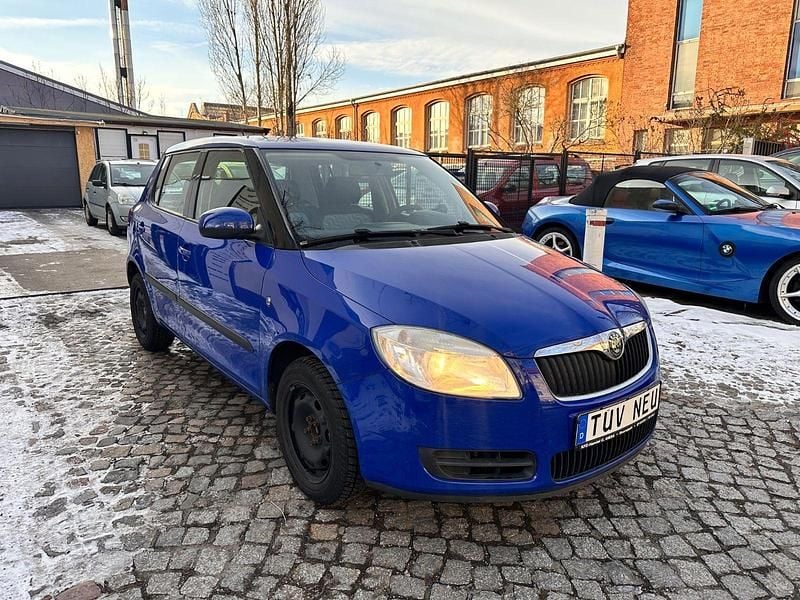 Gebraucht Skoda Fabia Ambiente 69 PS (50 kW) 2007 Blau Kleinwagen