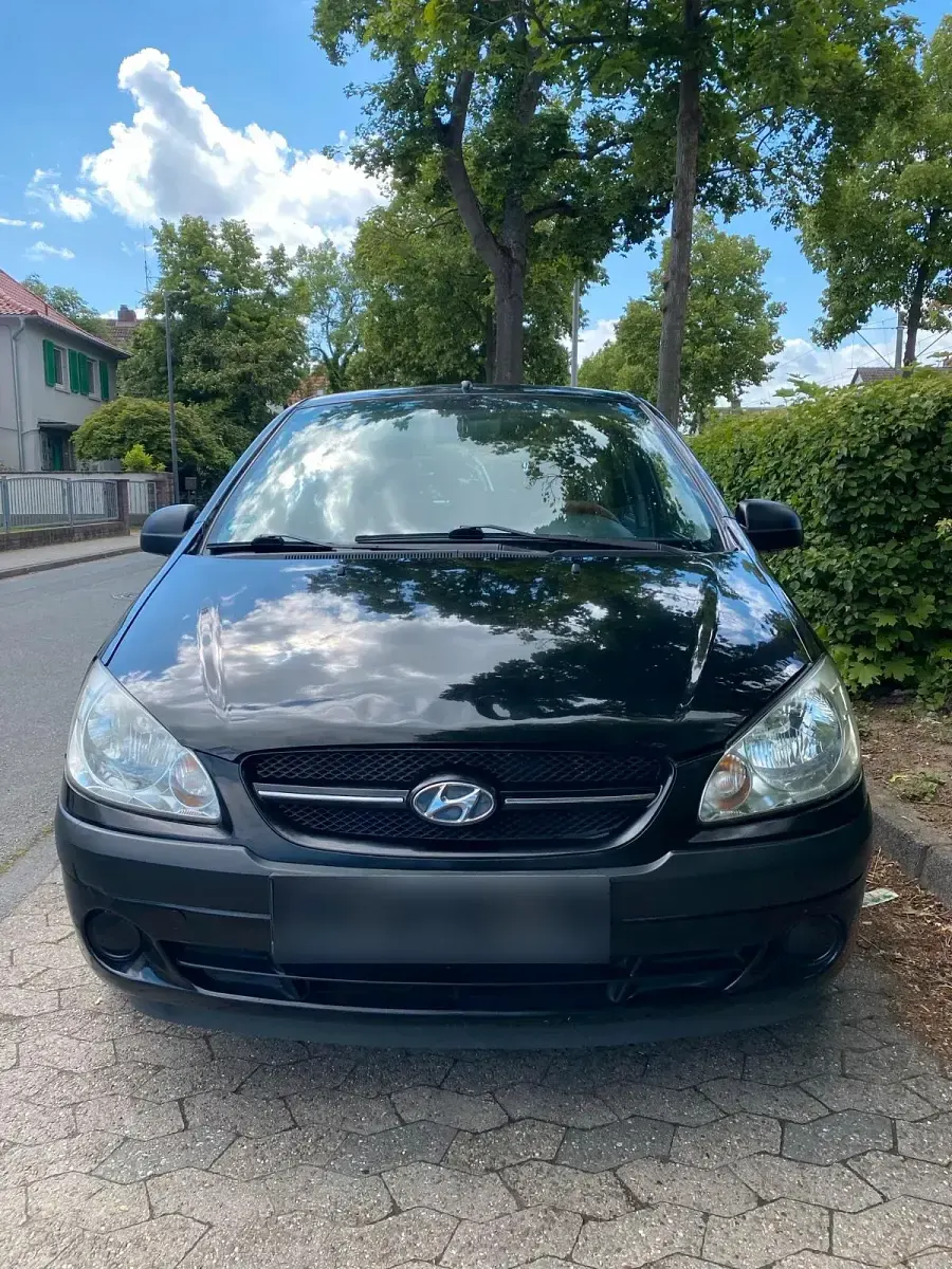 Gebraucht Hyundai Getz 66 PS (48 kW) 2008 Schwarz Kleinwagen