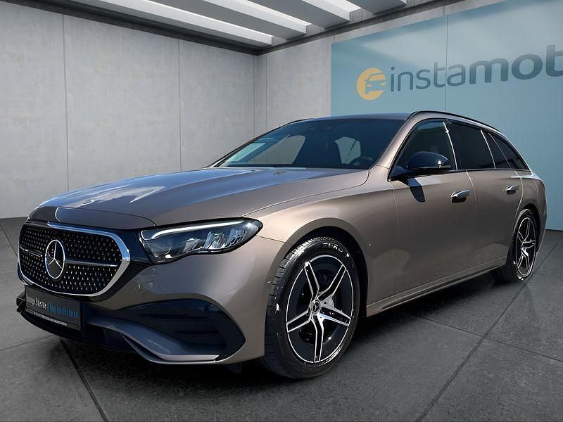 Braun Gebraucht 2024 Mercedes E300 Kombi | 57.299 € (Teuer) - Bild 1/4