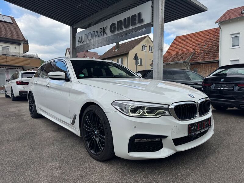 Weiß Gebraucht 2018 BMW 530 M Sport Limousine | 27.299 € (Fairer Preis) - Bild 1/4