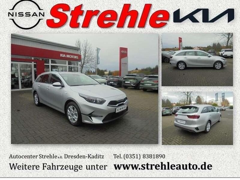Sparkling silver metallic Neu 2024 Kia Ceed Sportswagon Comfort Kombi | 27.950 € (Fairer Preis) - Bild 1/4