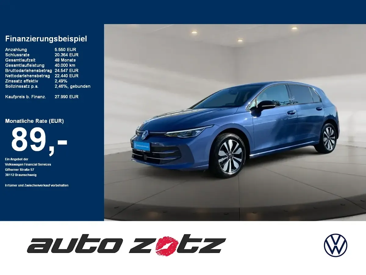 Gebraucht VW Golf VIII 150 PS (110 kW) 2025 Limousine