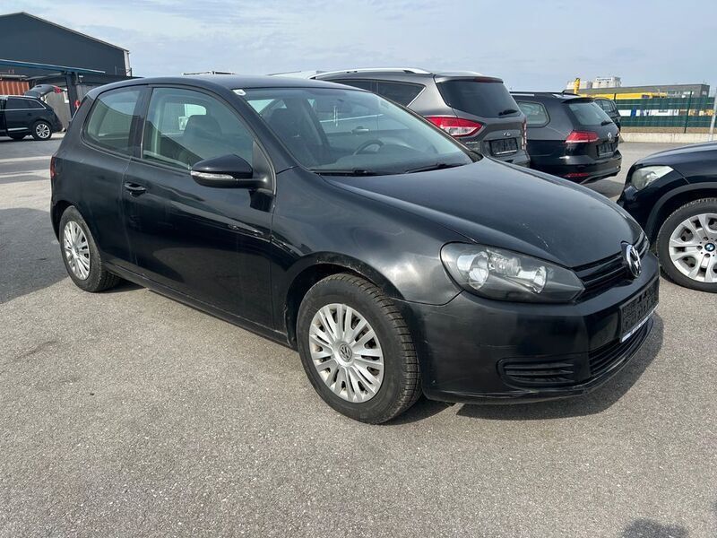 Schwarz Gebraucht 2009 VW Golf VI Trendline Limousine | 1.990 € (Superpreis) - Bild 1/4