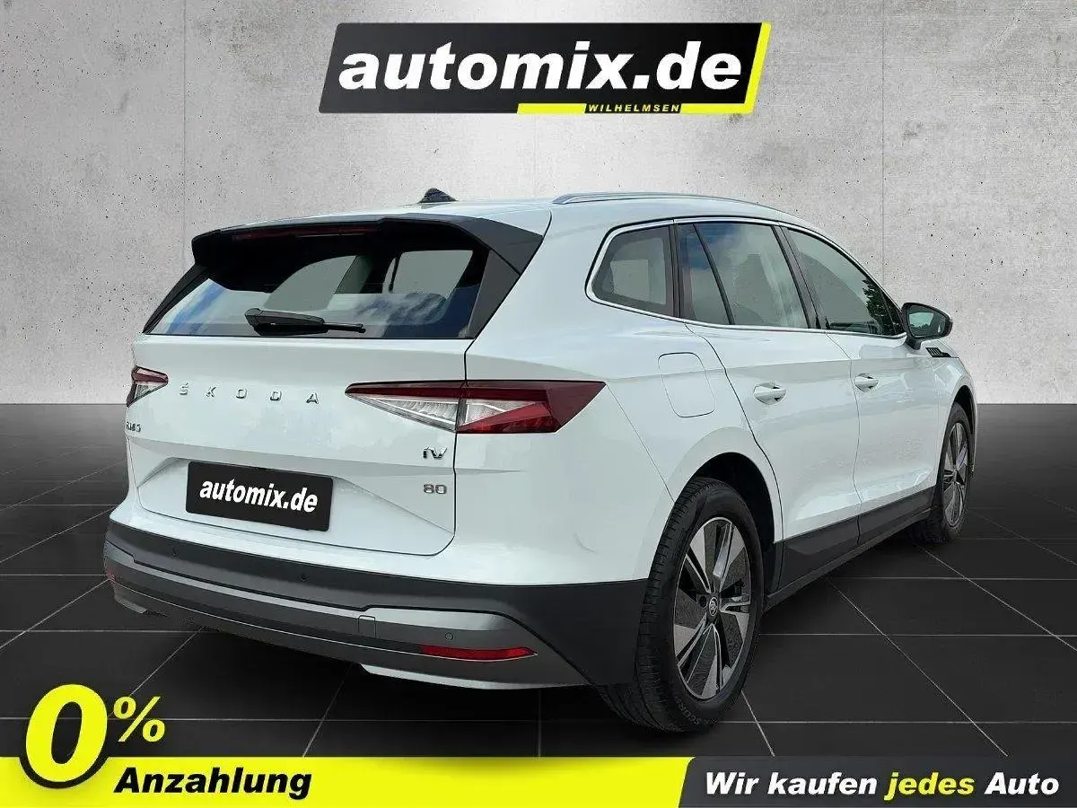 Gebraucht Skoda Enyaq iV Loft 150 kW (204 PS) 2023 Moonweiss SUV