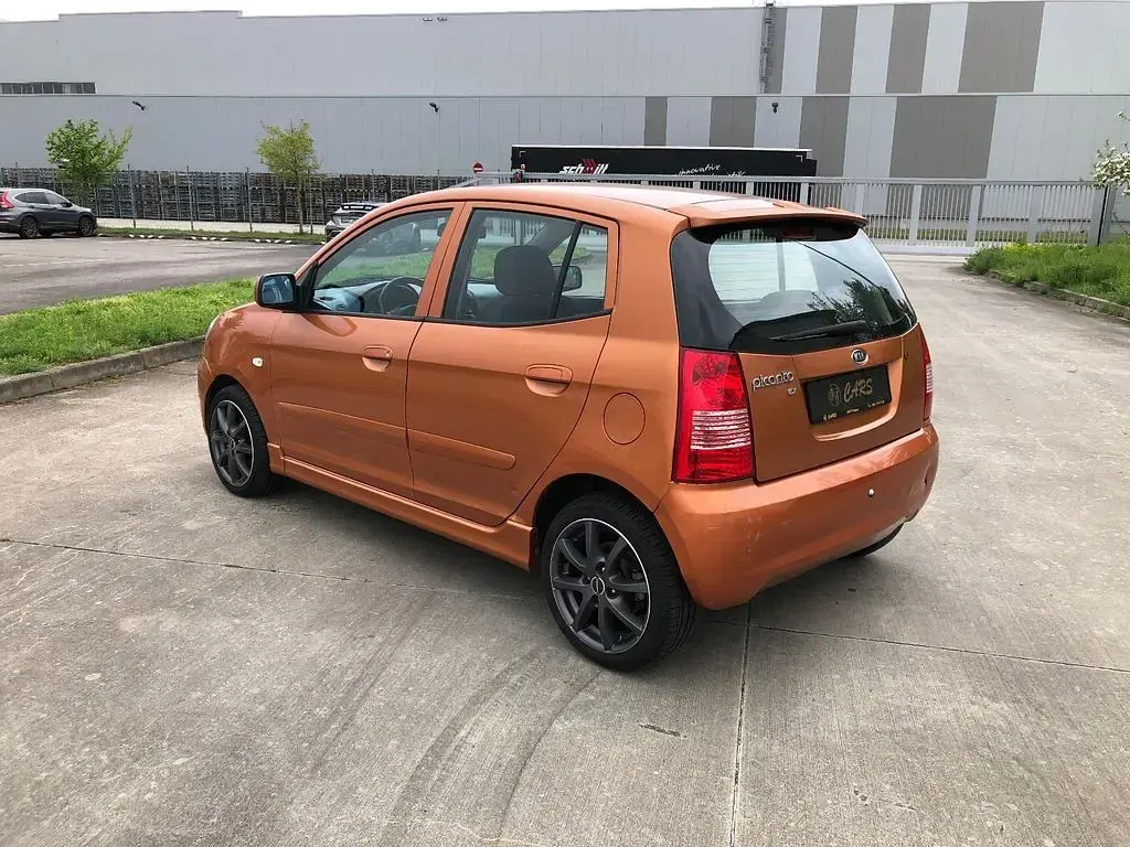 Gebraucht Kia Picanto EX 65 PS (47 kW) 2007 Orange Kleinwagen