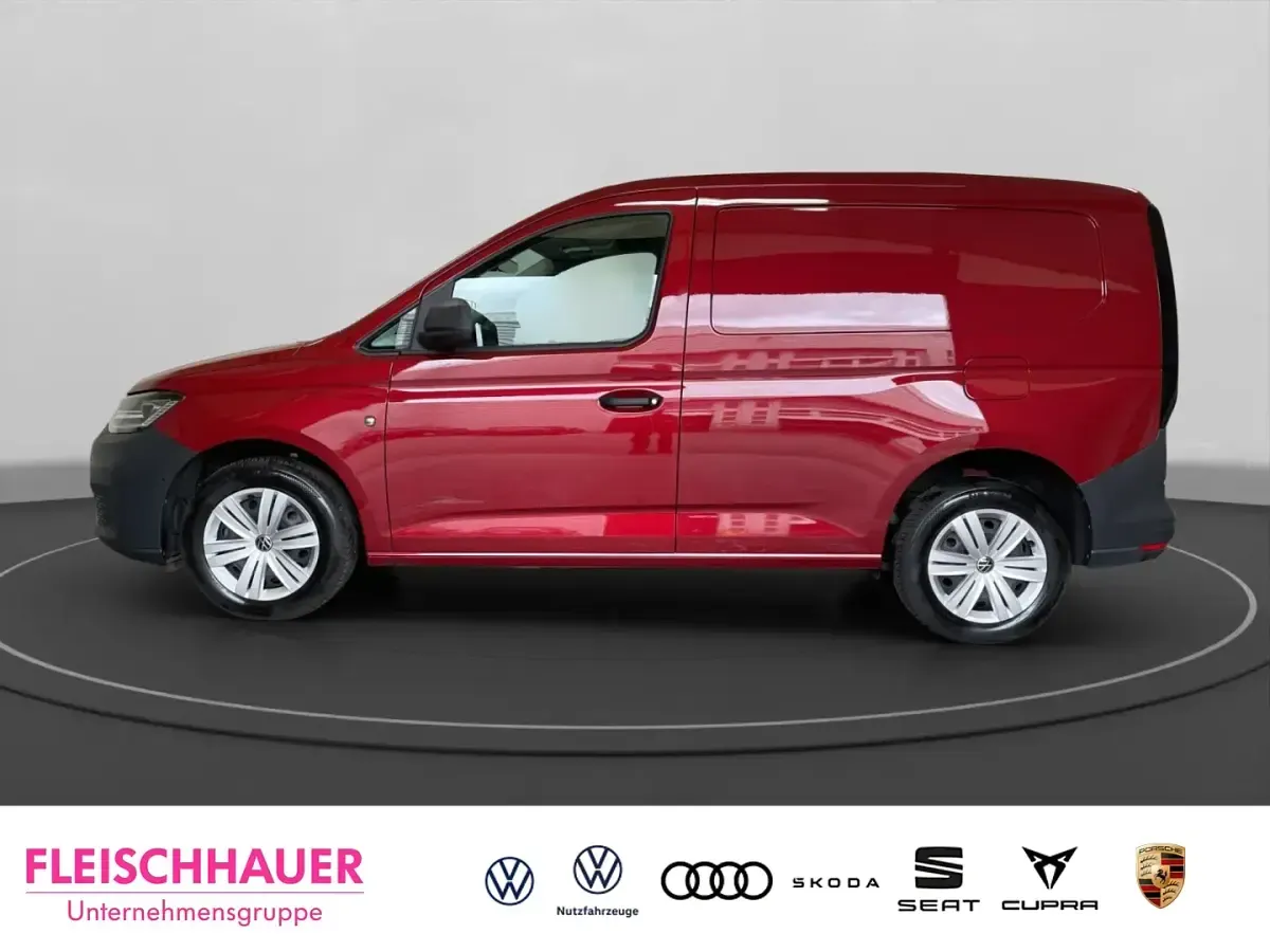 Gebraucht VW Caddy Life 114 PS (83 kW) 2021 Rot Van / Kleinbus