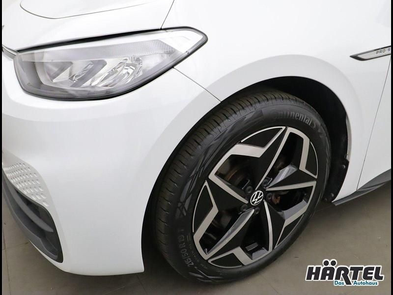 Gebraucht VW ID.3 Pro 150 kW (204 PS) 2021 Gletscherweiss (white), metallic Kleinwagen