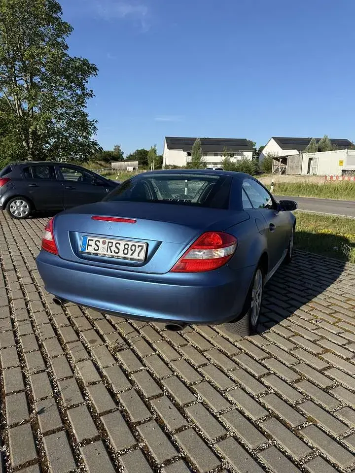 Gebraucht Mercedes SLK200 163 PS (119 kW) 2004 Silber Cabrio