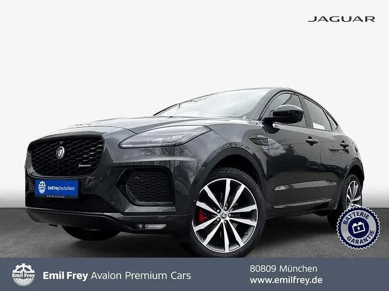Carpathian grey metallic Gebraucht 2024 Jaguar E-Pace R-Dynamic SUV | 42.998 € (Fairer Preis) - Bild 1/3