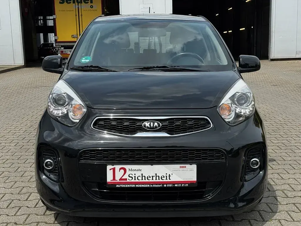 Używany Kia Picanto Attract 69 KM (50 kW) 2015 Czarny Hatchback