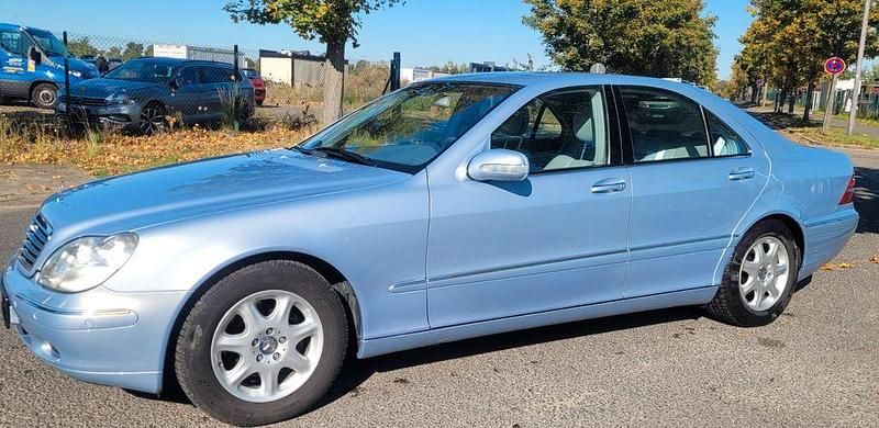 Blau Gebraucht 1999 Mercedes S320 Limousine | 5.500 € (Fairer Preis) - Bild 1/4
