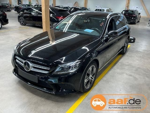 Schwarz/baltic black Gebraucht 2020 Mercedes C220 Kombi | 24.950 € (Guter Preis) - Bild 1/3