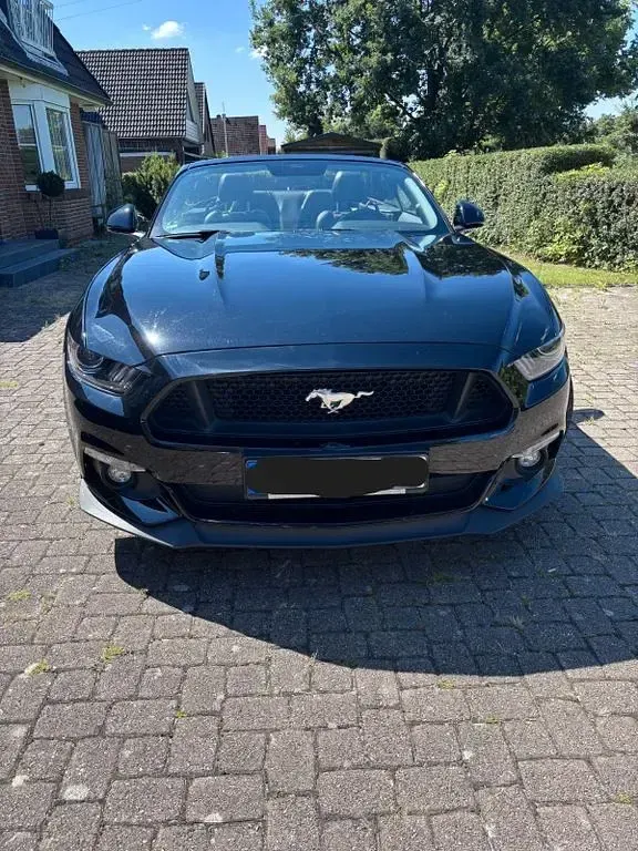 Gebraucht Ford Mustang GT 421 PS (309 kW) 2017 Schwarz Cabrio