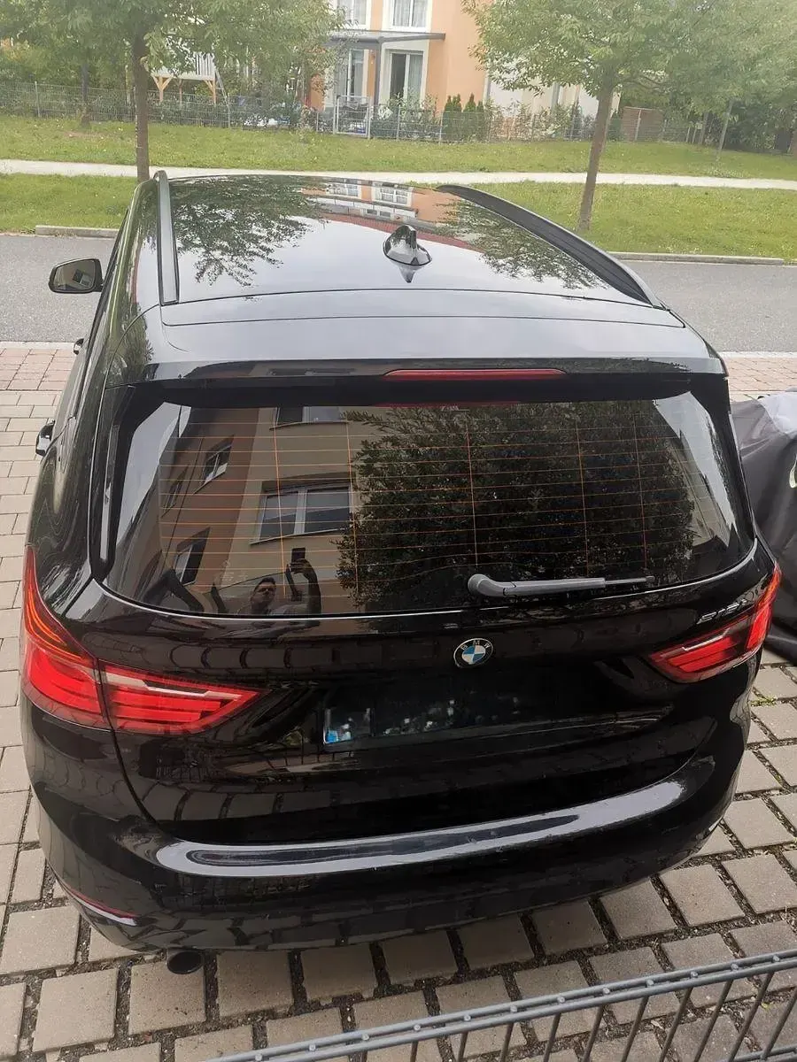 Gebraucht BMW 216 Gran Tourer Advantage 102 PS (75 kW) 2015 Schwarz Van / Kleinbus
