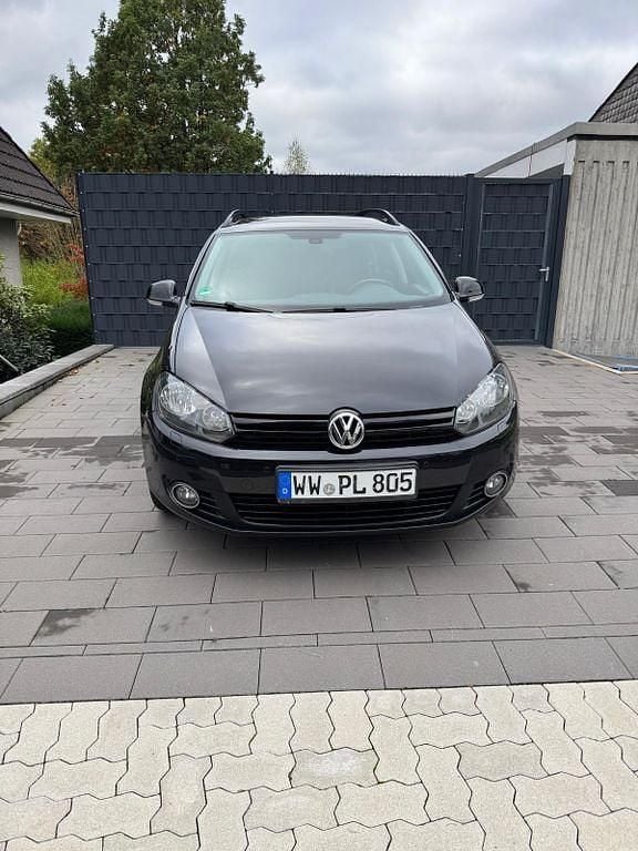 Schwarz Gebraucht 2013 VW Golf VII Match Kombi | 3.999 € (Superpreis) - Bild 1/4