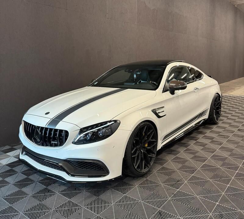Weiß Gebraucht 2016 Mercedes C63S AMG Edition 1 Coupé | 78.999 € - Bild 1/4