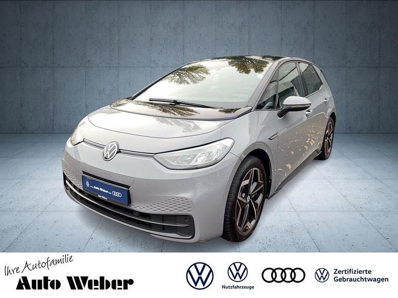 Grau Gebraucht 2021 VW ID.3 Pro Kleinwagen | 18.880 € (Fairer Preis) - Bild 1/4